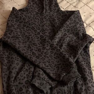 Leopard Print Hoodie